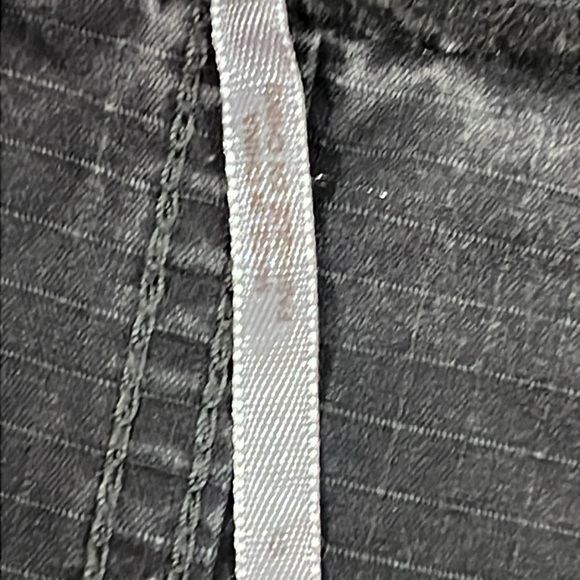 Free People Multi Zipper Mini Skirt 6 Black Denim Asymetrical Cargo Zip Boho - Picture 8 of 10